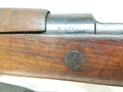 Steyr 1912 Austrian Mauser 7.62x51cal / 308 Rifle w/ Leather Sling - Image 6