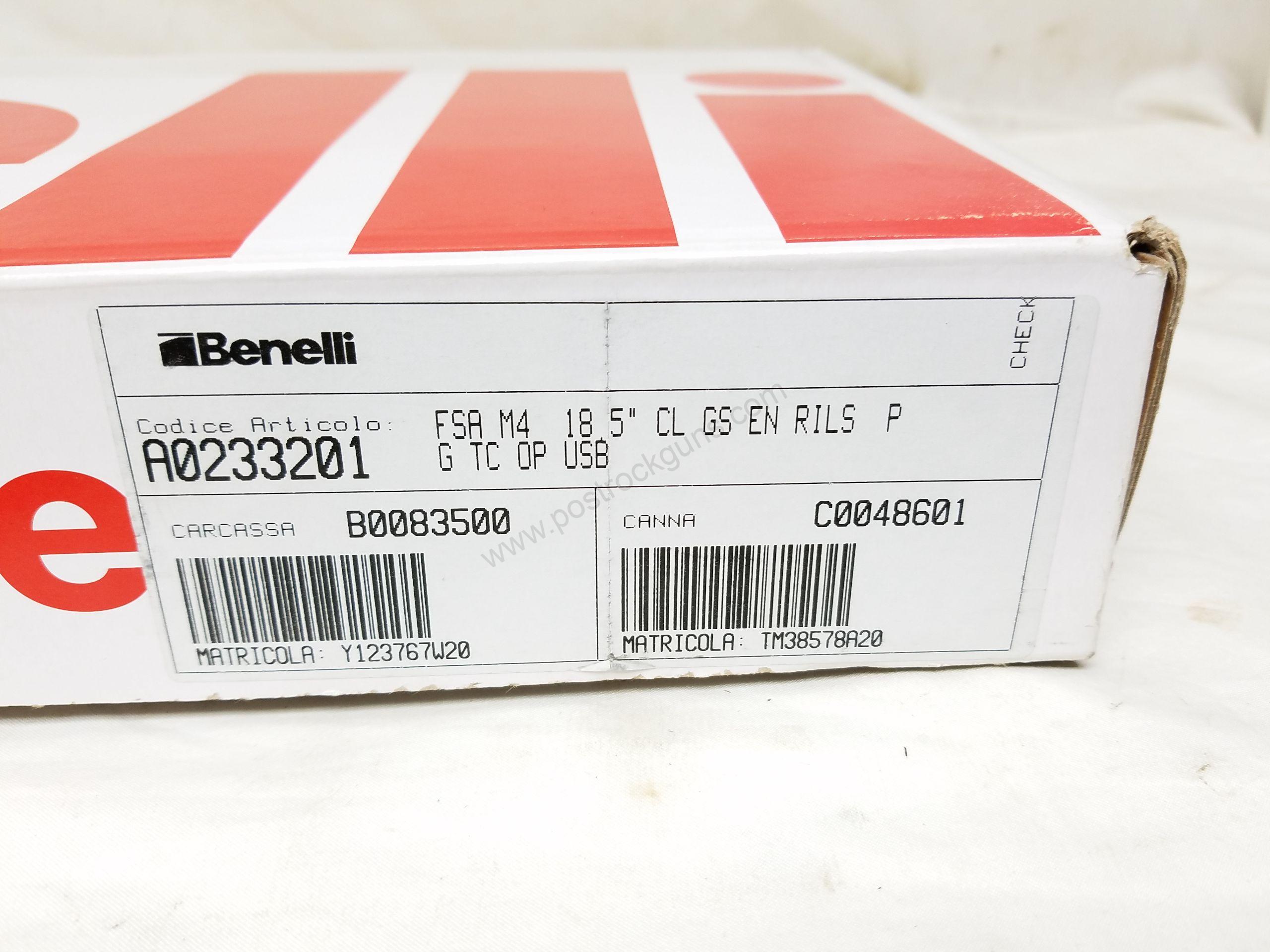 Barrels Modern Shotguns 12ga, 12 guage New FFL Benelli