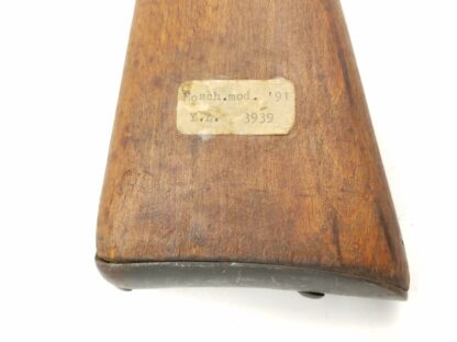Italian FNA-B Moschetto Carcano M91 Calvary 6.5 Carcano Rifle / Carbine w/ Bayonet - Image 3