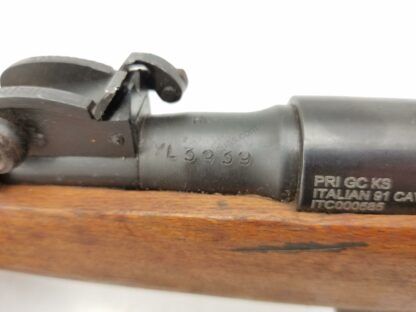 Italian FNA-B Moschetto Carcano M91 Calvary 6.5 Carcano Rifle / Carbine w/ Bayonet - Image 9
