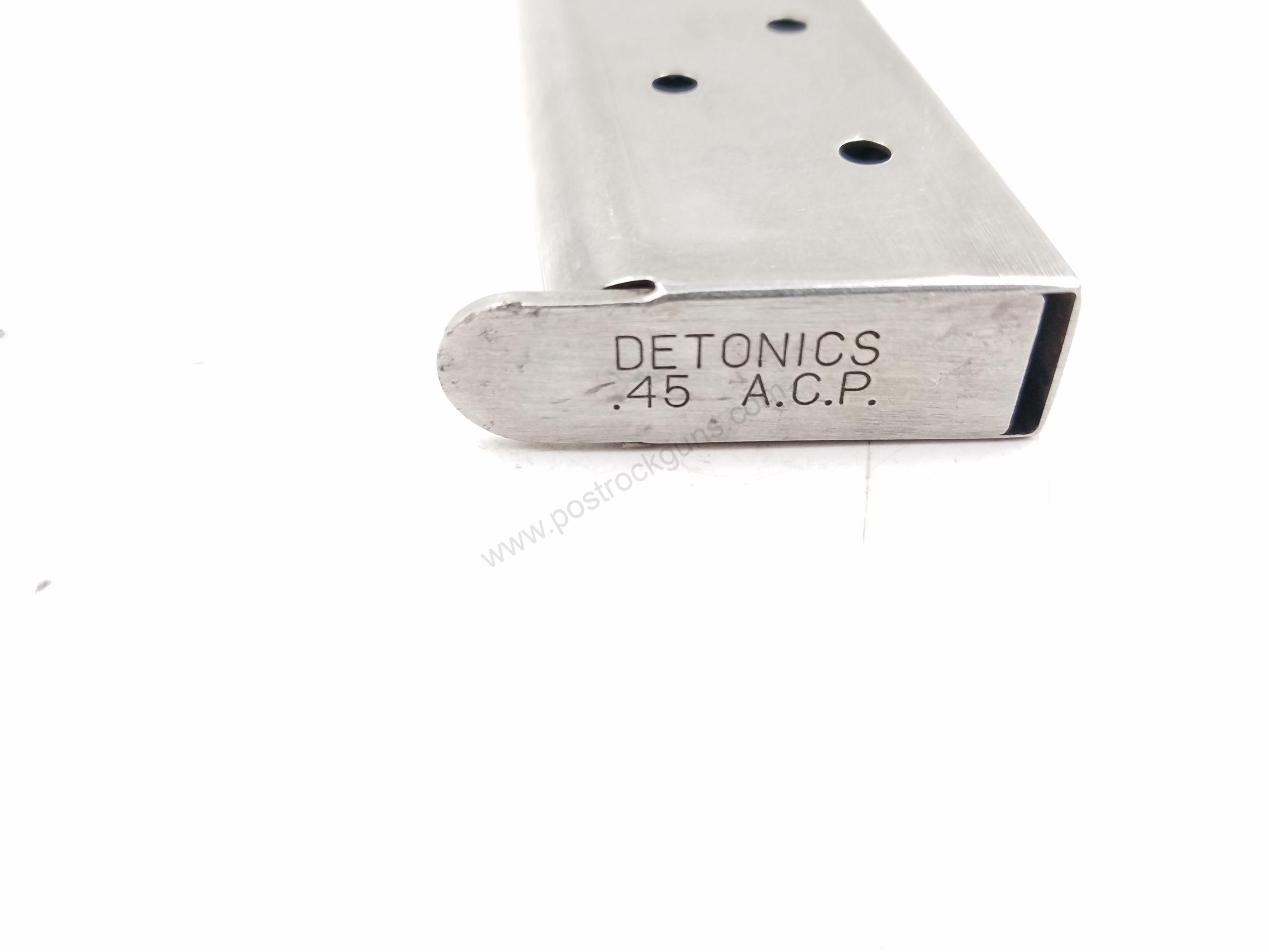Magazines Parts & Magazines .45ACP Used None Required Detonics