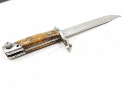 Finnish M39 Original SKY Bayonet & Green Leather Sheath - Image 12