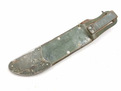 Finnish M39 Original SKY Bayonet & Green Leather Sheath - Image 16