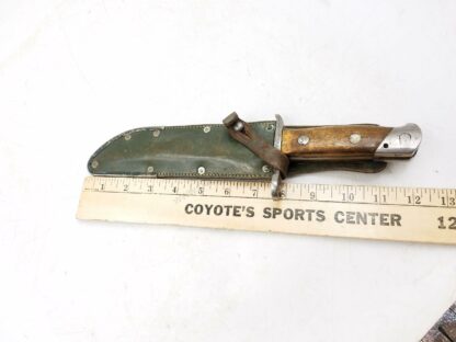 Finnish M39 Original SKY Bayonet & Green Leather Sheath - Image 20