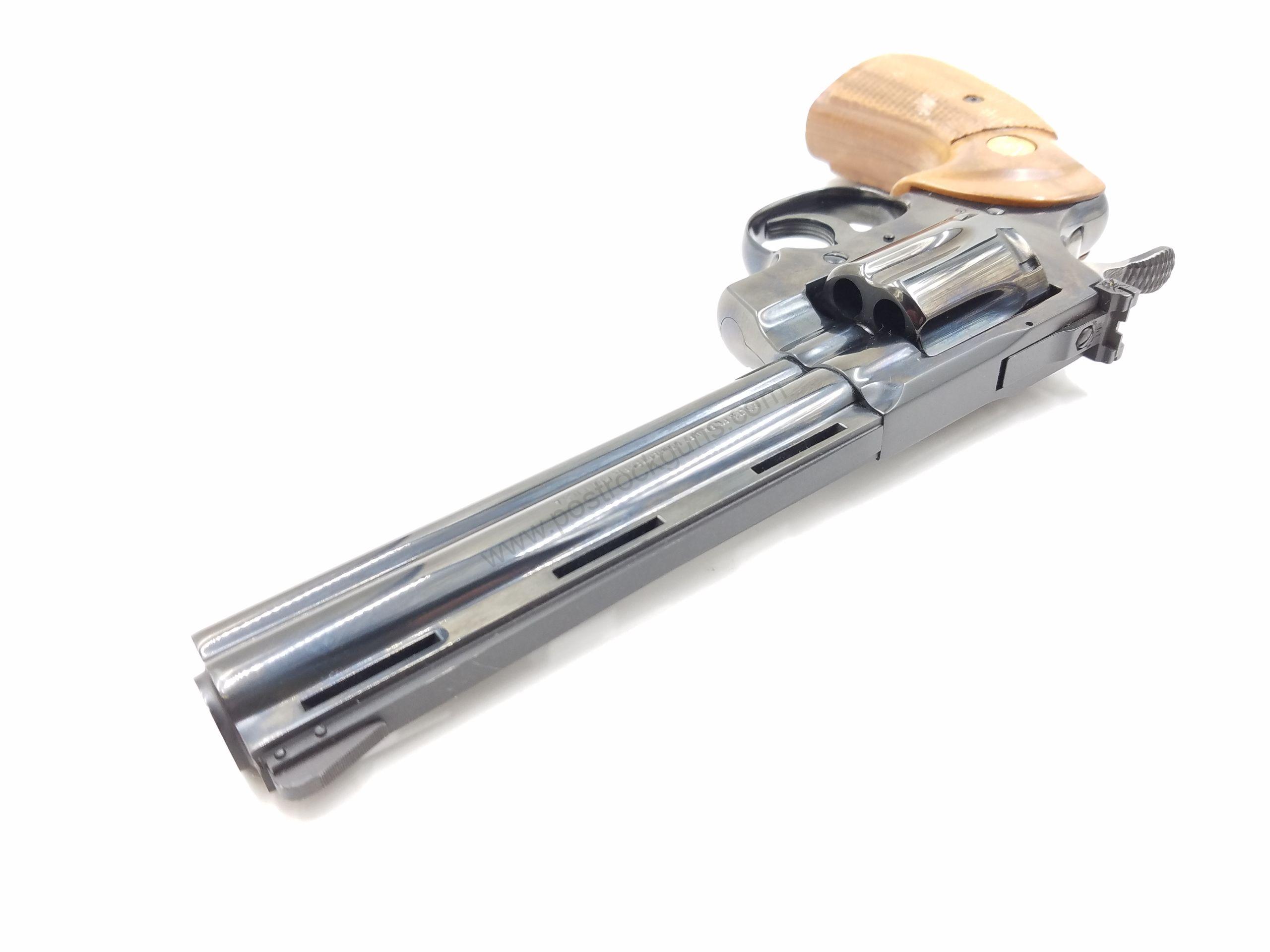 Beautiful Colt Python Export model 357 Magnum Revolver. Royal bluing. Barrel is 6 inch. - Image 24