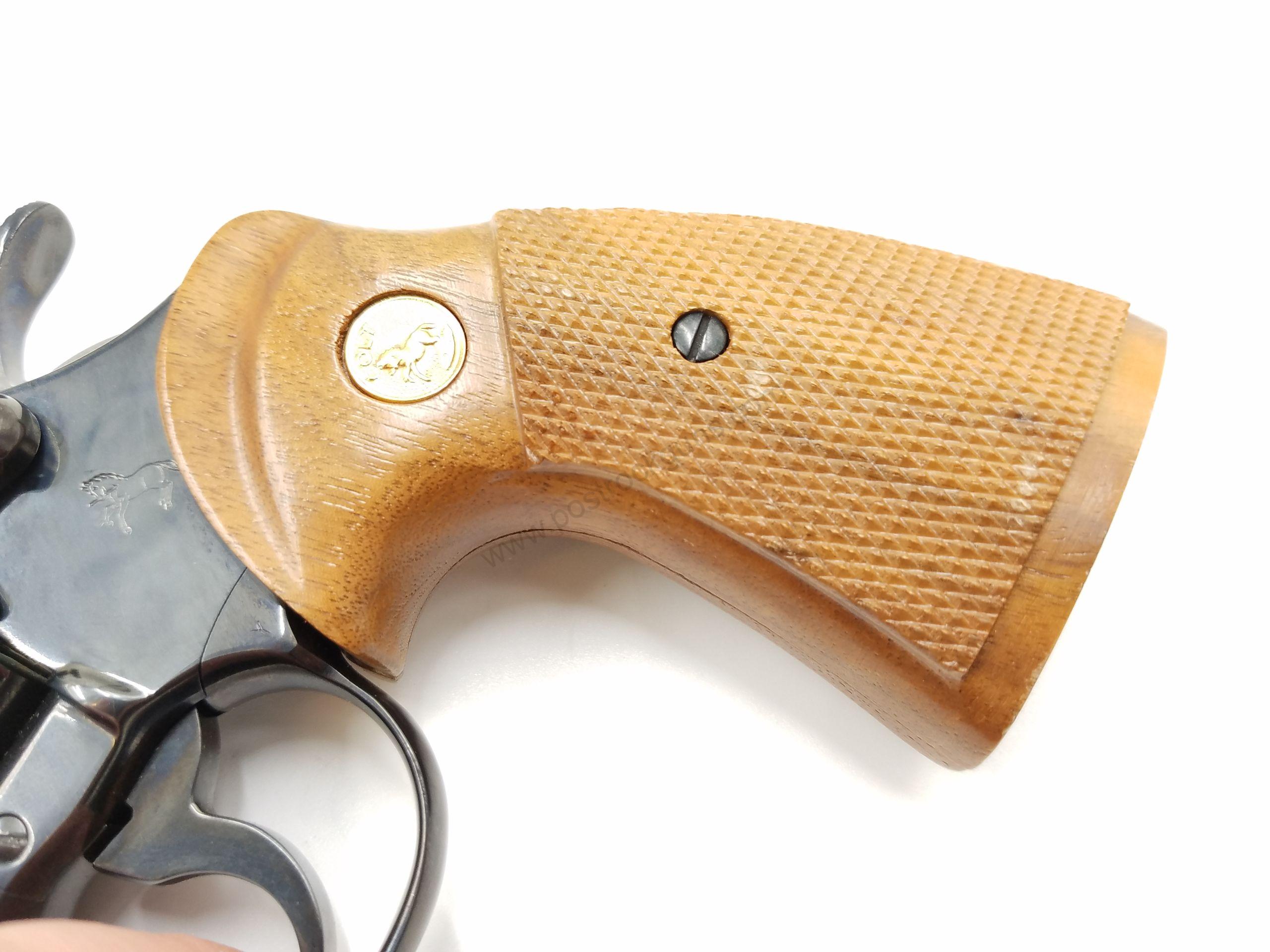 Beautiful Colt Python Export model 357 Magnum Revolver. Royal bluing. Barrel is 6 inch. - Image 6