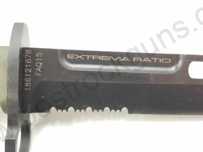 Very Rare French Famas Military Bayonet! 12 ¼" Overall Length 7 1/8" Blade. With Sheath. - Image 4