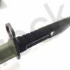 Very Rare French Famas Military Bayonet! 12 ¼" Overall Length 7 1/8" Blade. With Sheath. - Image 12