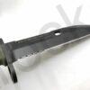Very Rare French Famas Military Bayonet! 12 ¼" Overall Length 7 1/8" Blade. With Sheath. - Image 13