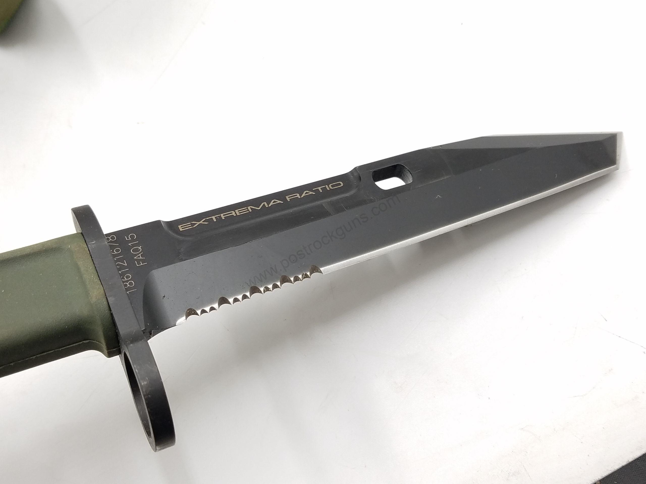 Very Rare French Famas Military Bayonet! 12 ¼" Overall Length 7 1/8" Blade. With Sheath. - Image 13