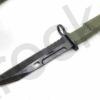 Very Rare French Famas Military Bayonet! 12 ¼" Overall Length 7 1/8" Blade. With Sheath. - Image 15