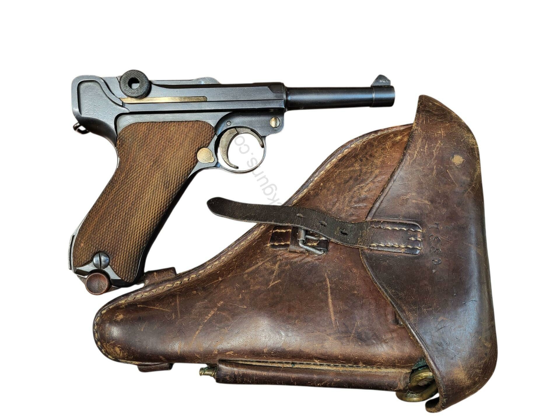 C&R or FFL Cleaning Rod Handguns Holster Military 30 luger used/good FFL or C&R DWM Military Germany