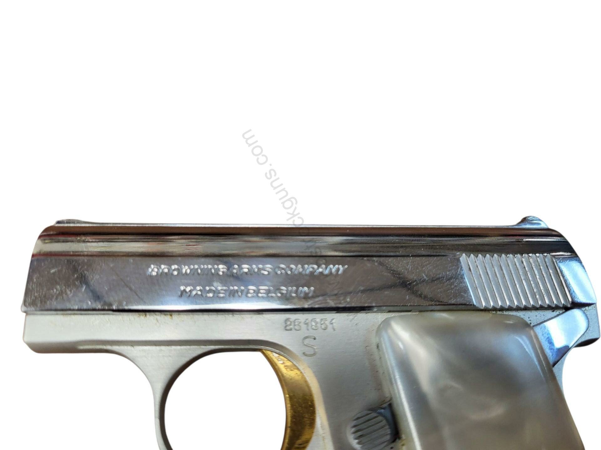 C&R or FFL Gun Case Handguns Modern Pistol .25 ACP Like New 1963 FFL or C&R Browning USA